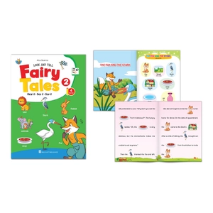 bộ truyện tranh tư duy hình ảnh tiếng anh - look and tell fairy tales 1-2-3-4 (hear it - see it - say it) (bộ 4 cuốn)