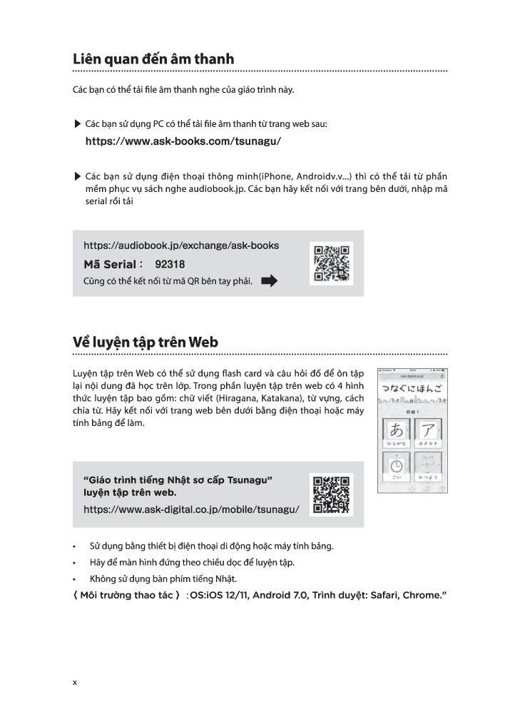 Bo
						
										
										Tsunagu Nihongo - Tieng Nhat Ket Noi - So Cap 1 - Sach Bai Tap