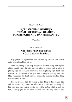 bộ tư bản - phê phán khoa kinh tế chính trị - tập thứ ba - quyển iii: toàn bộ quá trình sản xuất tư bản chủ nghĩa. phần thứ hai (chương xxix - lii)