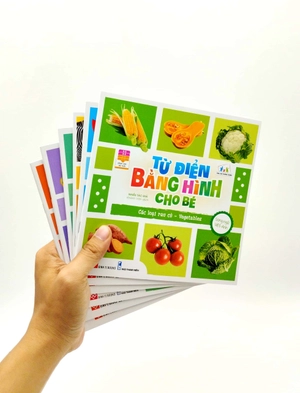 bộ từ điển bằng hình cho bé (bộ 6 cuốn)