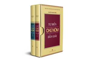 bộ tự điển chữ nôm dẫn giải (tập 1 và tập 2)