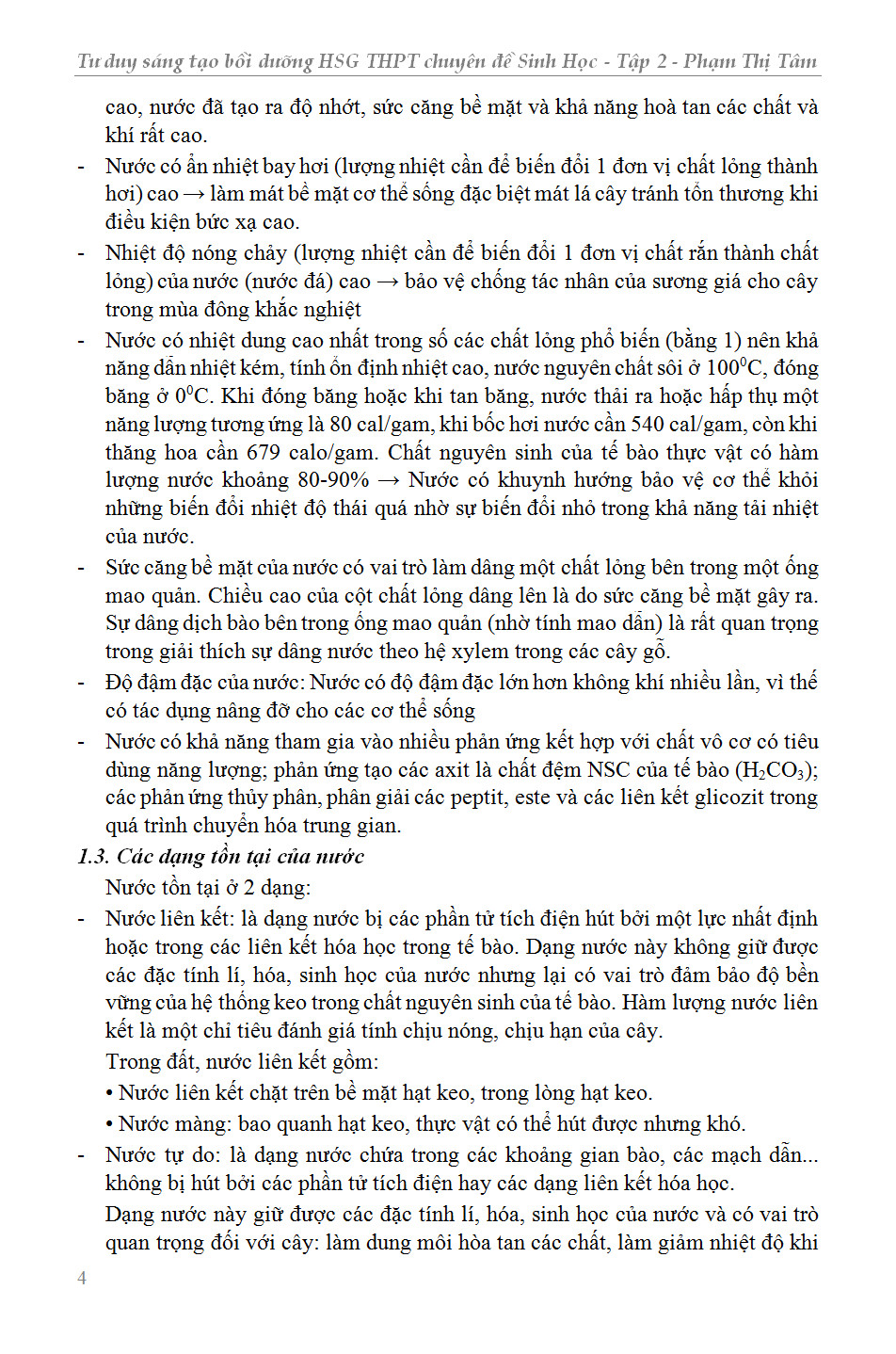 bộ tư duy sáng tạo bồi dưỡng học sinh giỏi thpt chuyên đề sinh học - tập 2