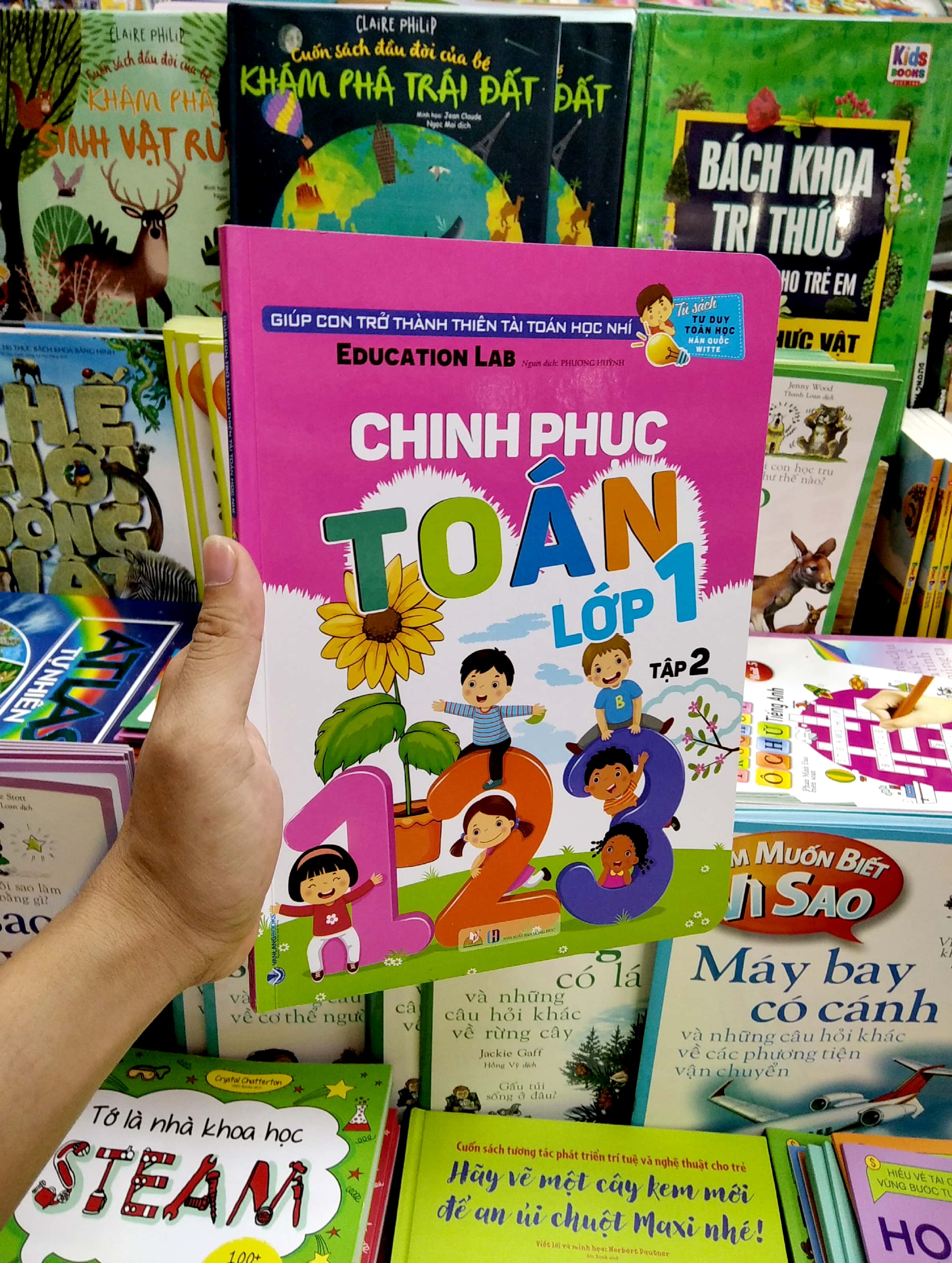 bộ tư duy toán học hàn quốc - chinh phục toán lớp 1 - tập 2