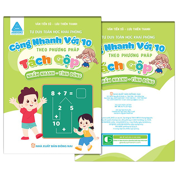 Bo
Tu Duy Toan Hoc Khai Phong - Nham Nhanh Tinh Dung - Cong Nhanh Voi 10 Theo Phuong Phap Tach Gop