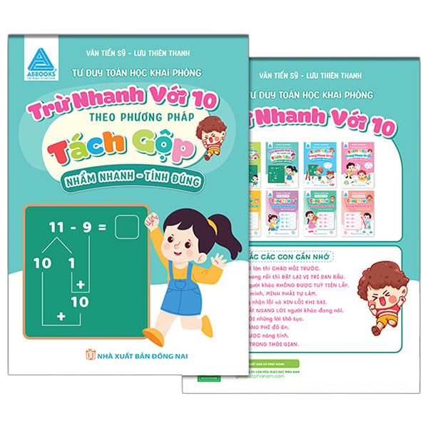 Bo
Tu Duy Toan Hoc Khai Phong - Nham Nhanh Tinh Dung - Tru Nhanh Voi 10 Theo Phuong Phap Tach Gop