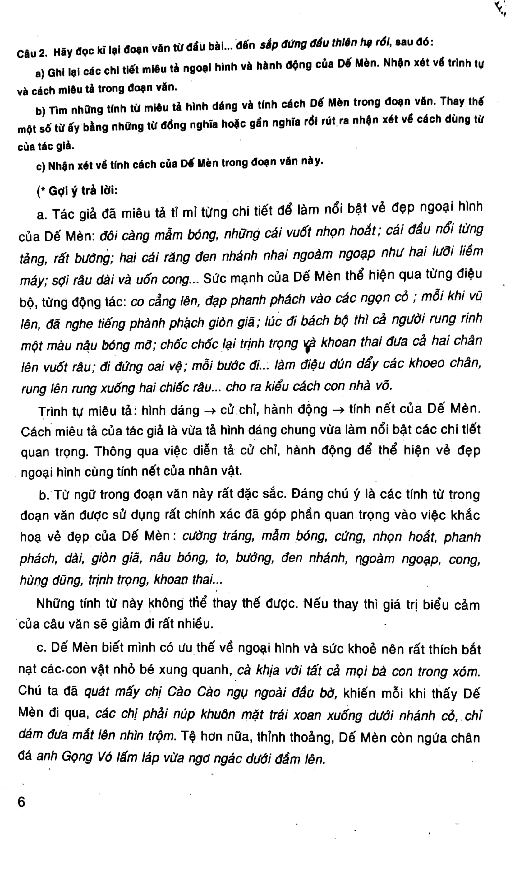 bộ tự học ngữ văn 6 - tập 2