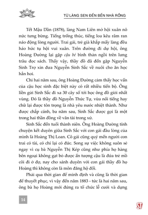 bộ từ làng sen đến bến nhà rồng