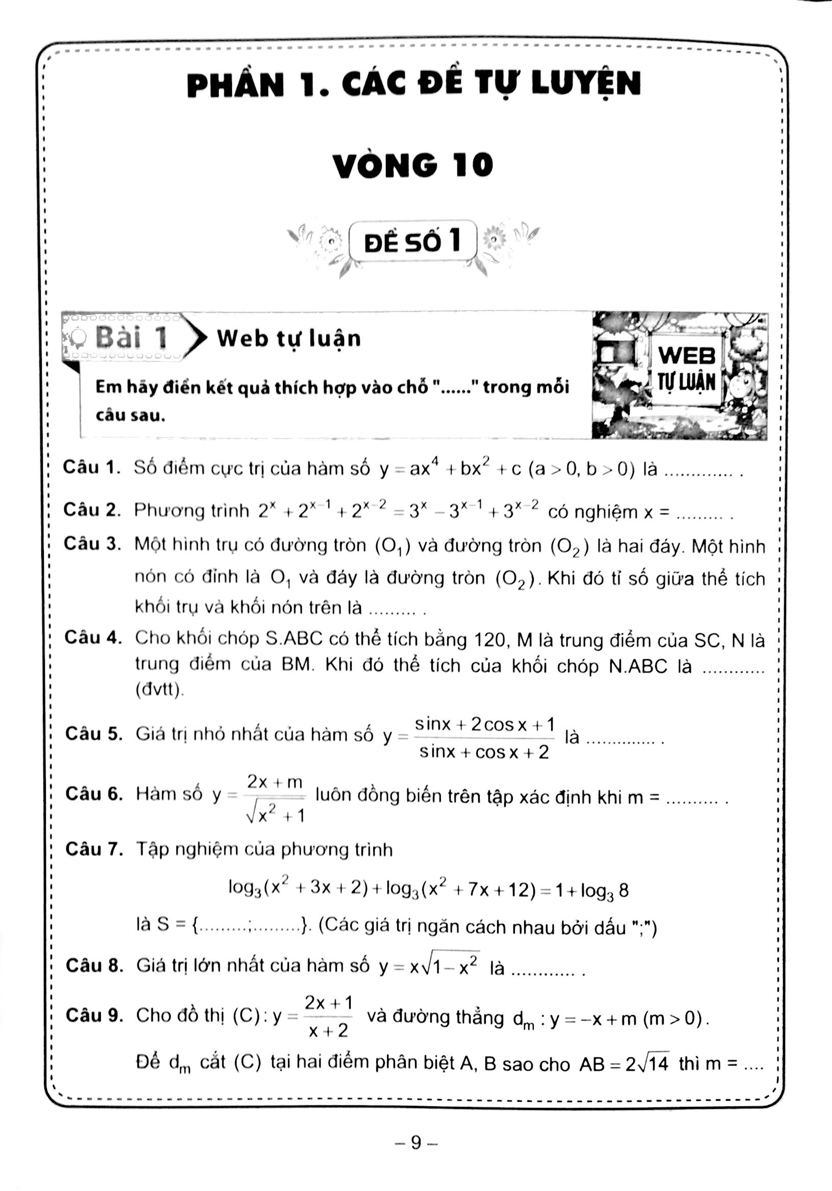 bộ tự luyện violympic toán 12/2 ( phiên bản 2.0)