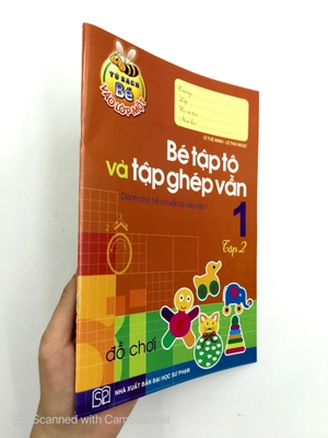 bộ tủ sách bé vào lớp 1 - bé tập tô và tập ghép vần (tập 2)