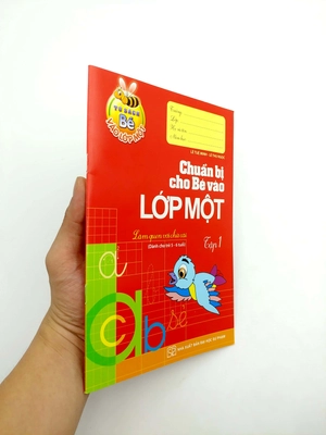 bộ tủ sách bé vào lớp 1 - chuẩn bị cho bé vào lớp 1 - tập 1