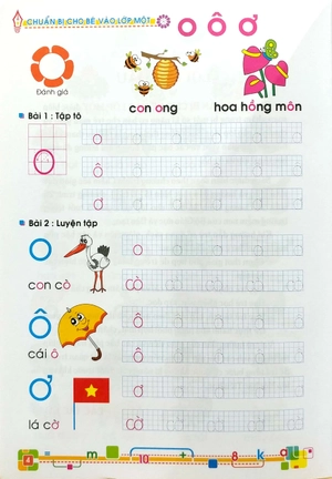 bộ tủ sách bé vào lớp 1 - chuẩn bị cho bé vào lớp 1 - tập 1