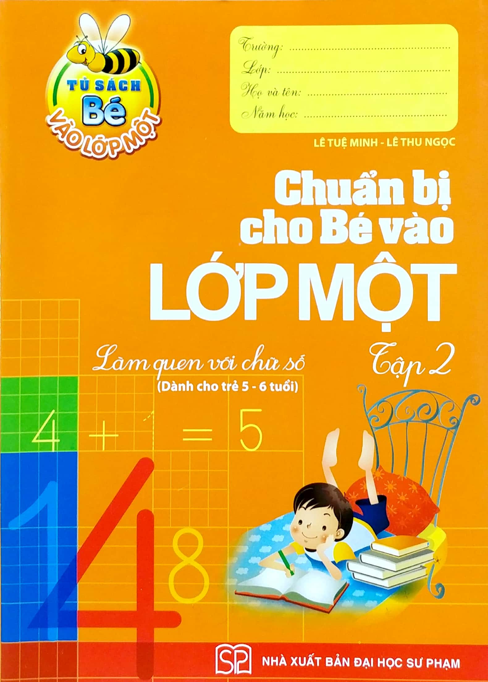 bộ tủ sách bé vào lớp 1 - chuẩn bị cho bé vào lớp 1 - tập 2