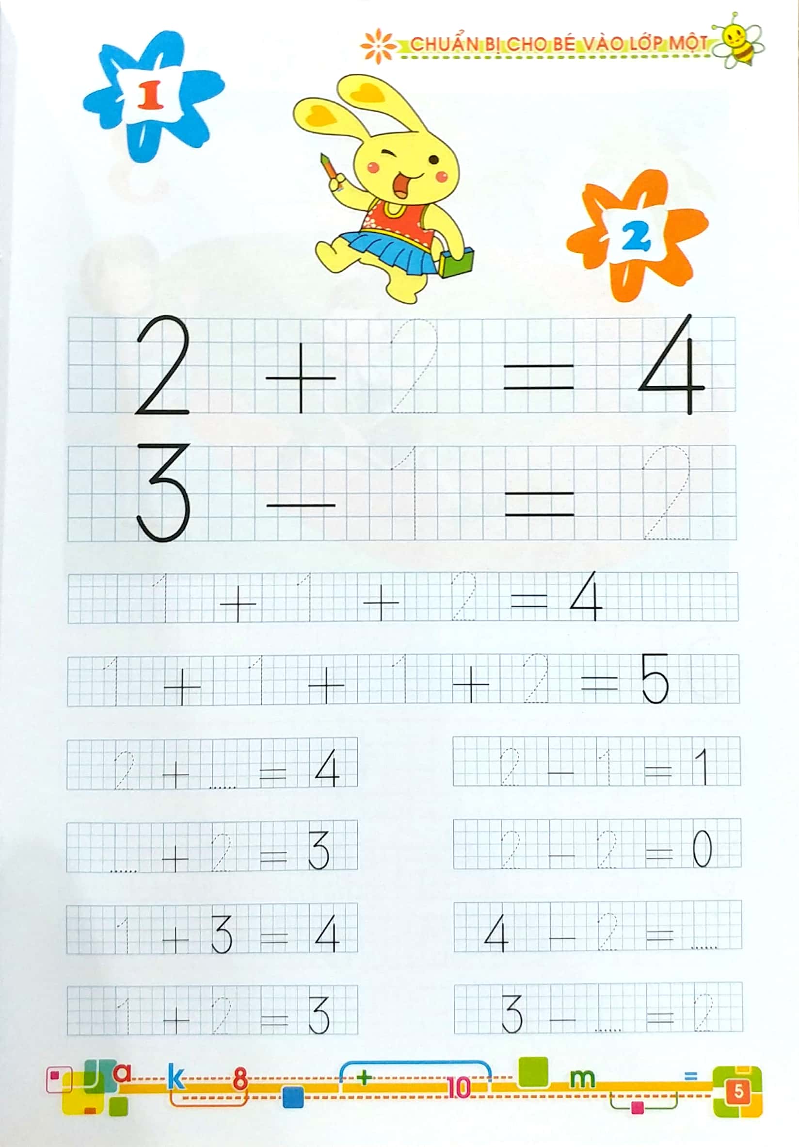 bộ tủ sách bé vào lớp 1 - chuẩn bị cho bé vào lớp 1 - tập 2