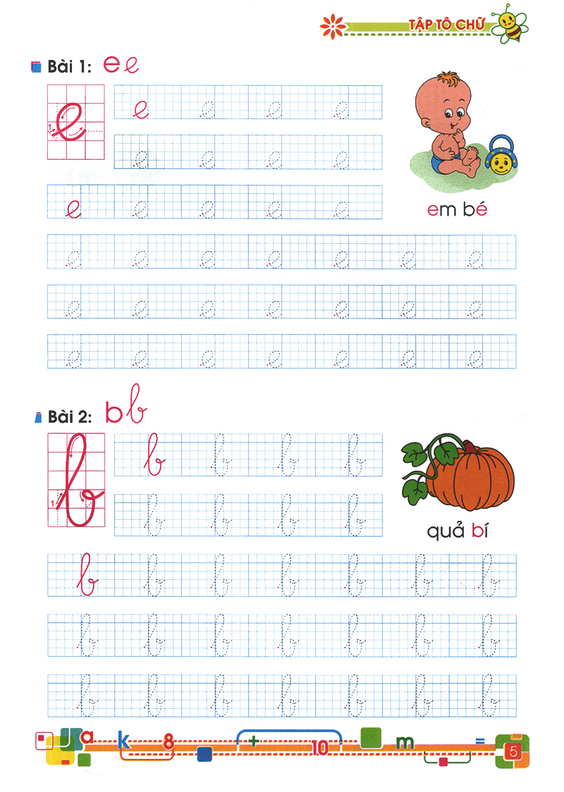 bộ tủ sách bé vào lớp 1 - tập tô chữ lớp 1 (tập 1)