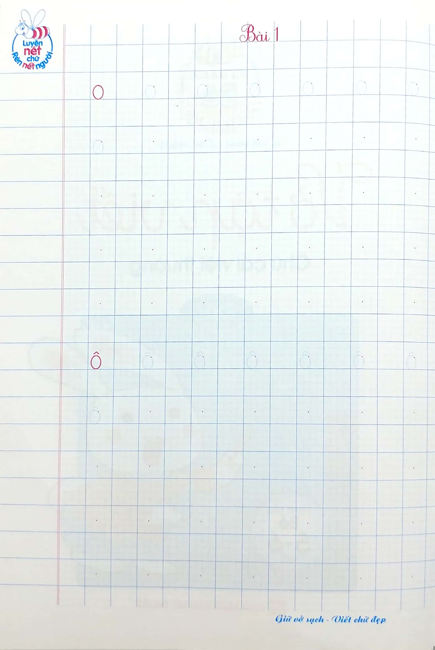 bộ tủ sách bé vào lớp 1 - vở tập viết chữ cái viết thường (tập 1)