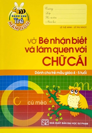 bộ tủ sách bé vào lớp một - chuẩn bị cho bé vào lớp 1 (dành cho bé 4-5 tuổi) (bộ túi 6 cuốn)