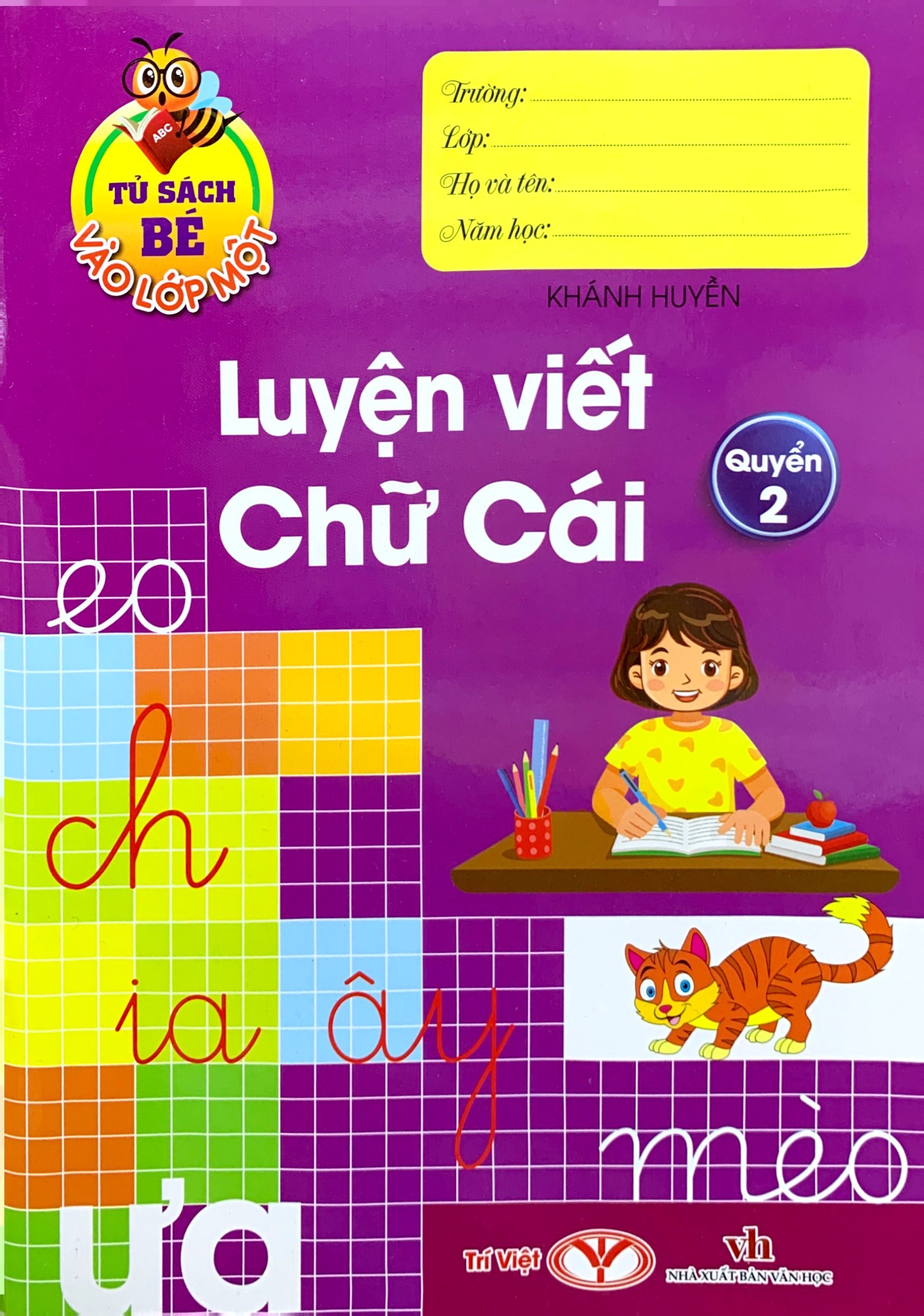bộ tủ sách bé vào lớp một - luyện viết chữ cái q.2