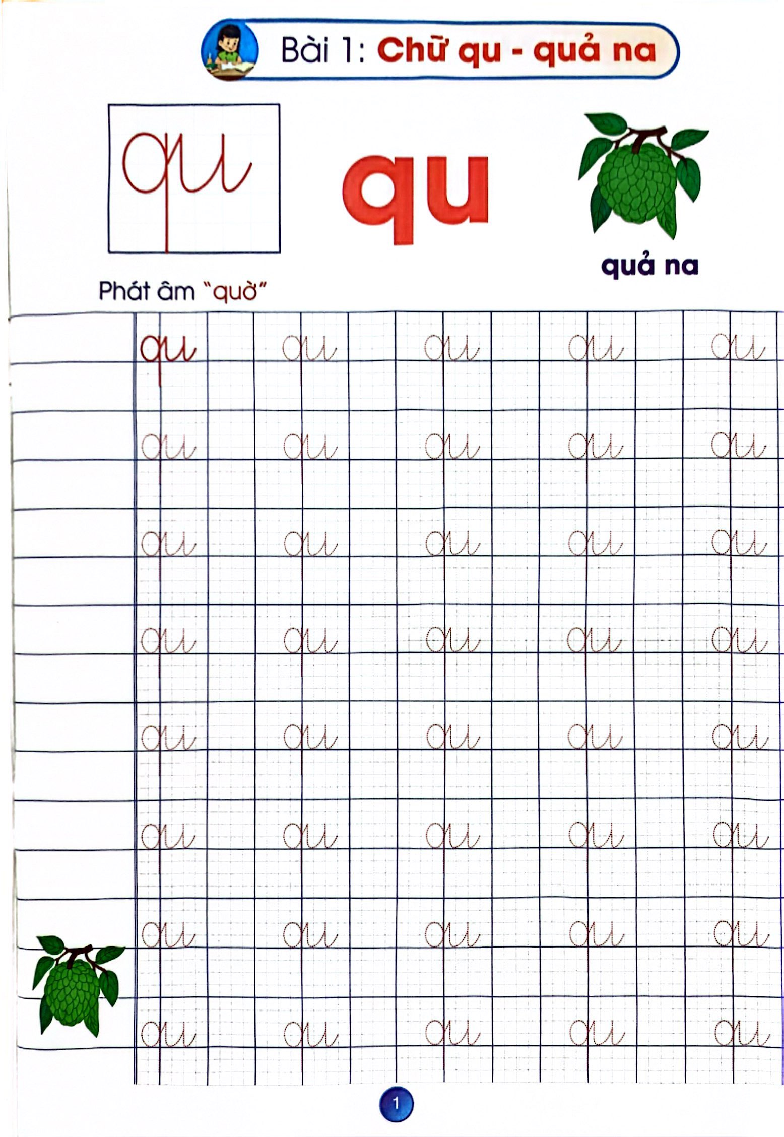 bộ tủ sách bé vào lớp một - luyện viết chữ cái q.2