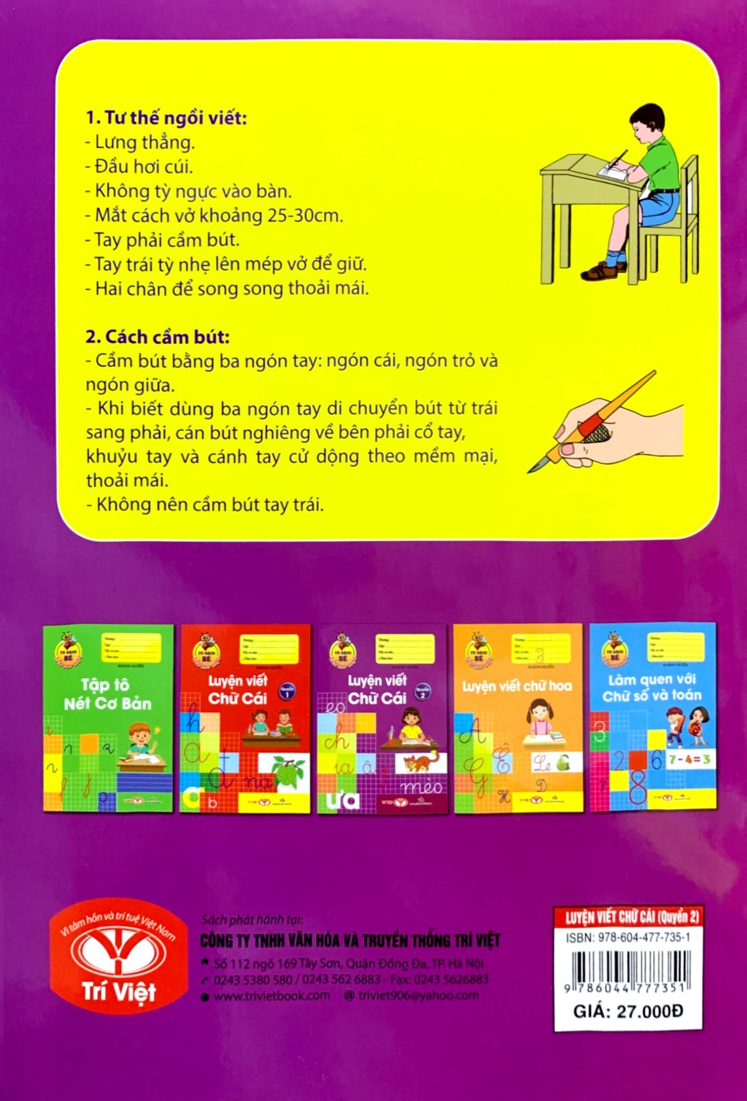 bộ tủ sách bé vào lớp một - luyện viết chữ cái q.2