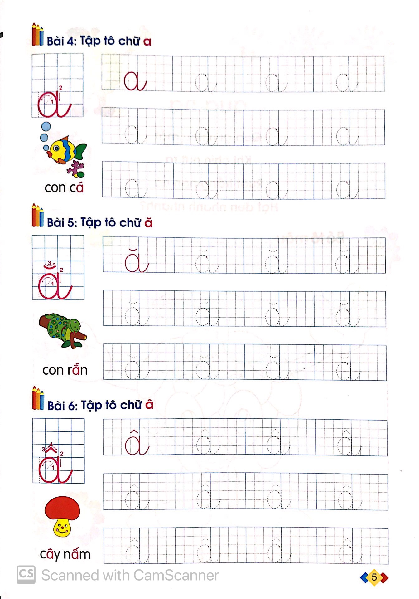 bộ tủ sách cho bé vào lớp một - bé tập tô: tập 2 (tái bản 2019)