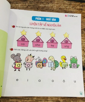 bộ tủ sách giáo dục sớm - 600 đề vui học phát triển toàn diện - 1