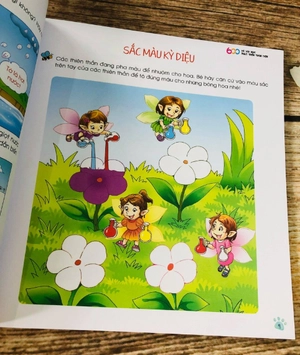 bộ tủ sách giáo dục sớm - 600 đề vui học phát triển toàn diện - 2