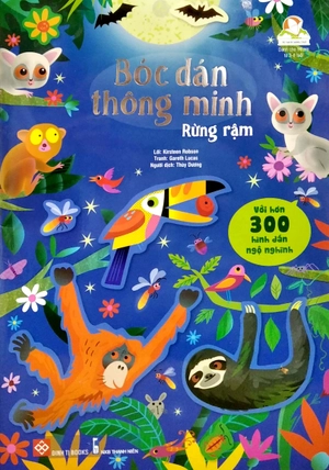bộ tủ sách sáng tạo - bóc dán thông minh (bộ 6 cuốn)