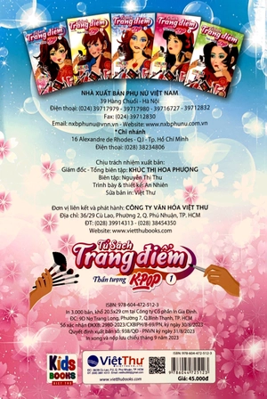 bộ tủ sách trang điểm - thần tượng k-pop 1
