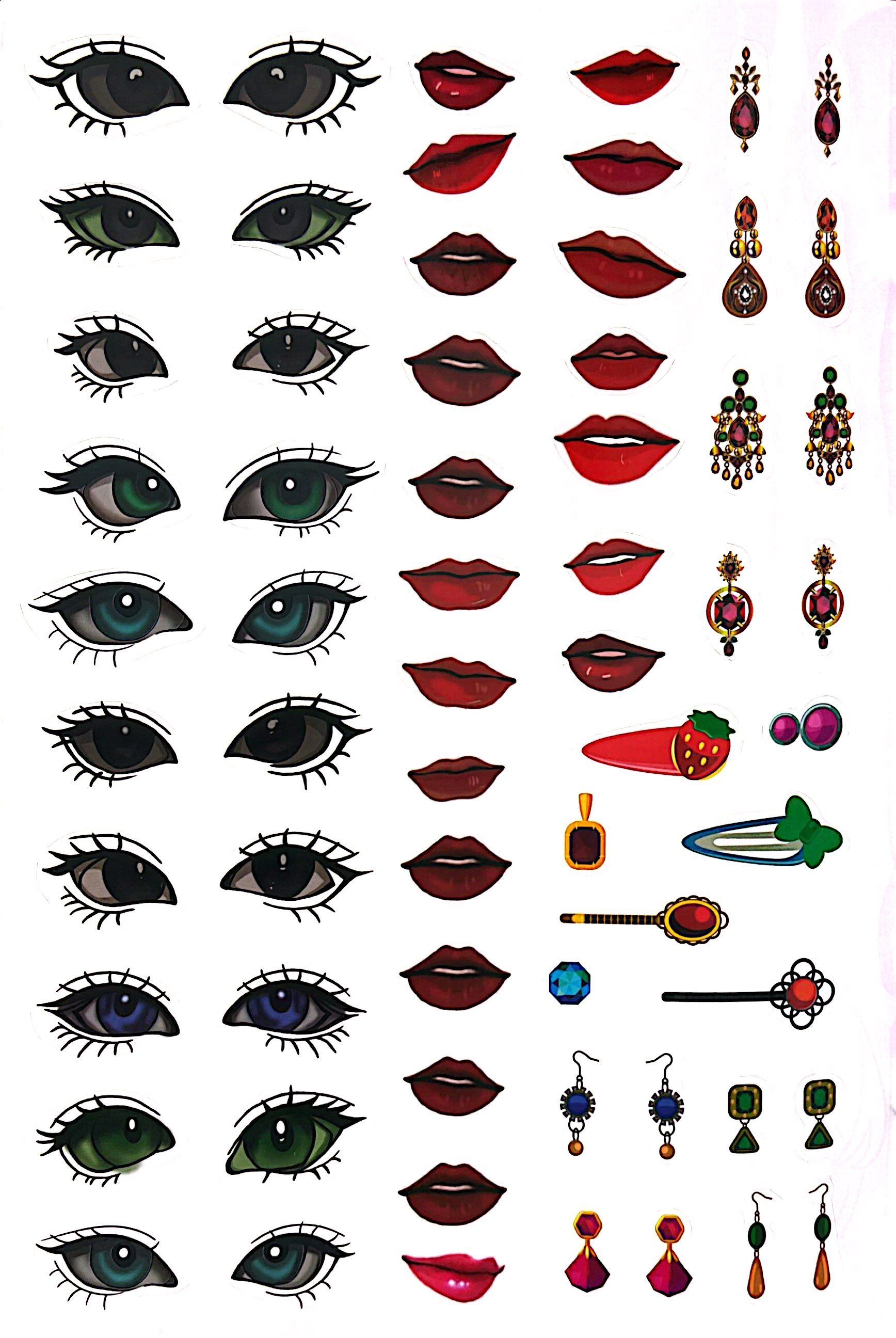 Bo
						
										
										Tu Sach Trang Diem Than Tuong K-Pop - Sticker Va To Mau - Tap 3