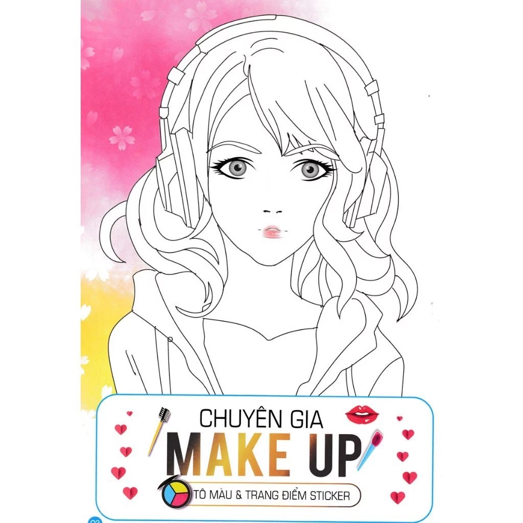 Bo
						
										
										Tu Sach Trang Diem - Than Tuong K-Pop - Tap 2 - Sticker Hinh Dan Trong Suot