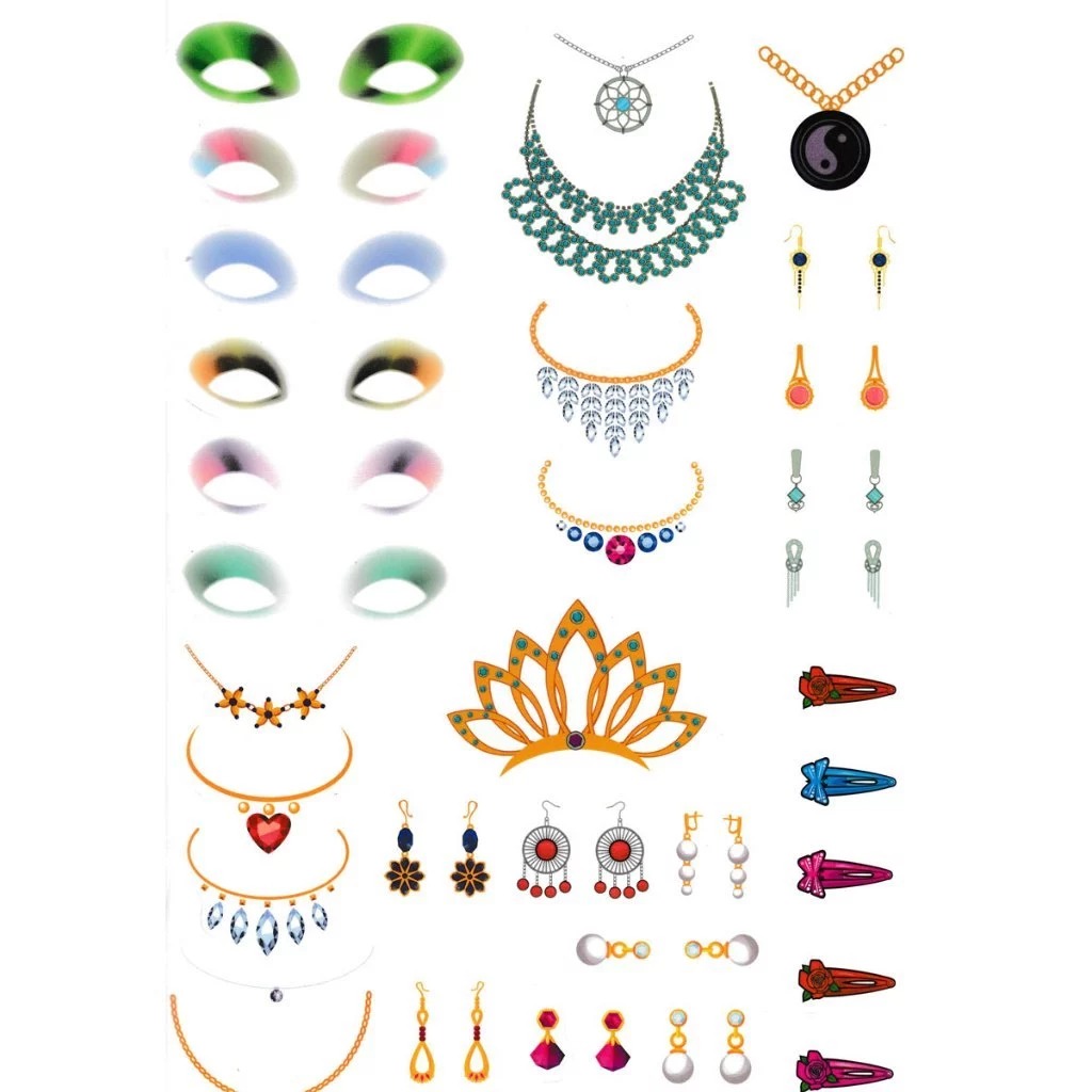 Bo
						
										
										Tu Sach Trang Diem - Than Tuong K-Pop - Tap 2 - Sticker Hinh Dan Trong Suot