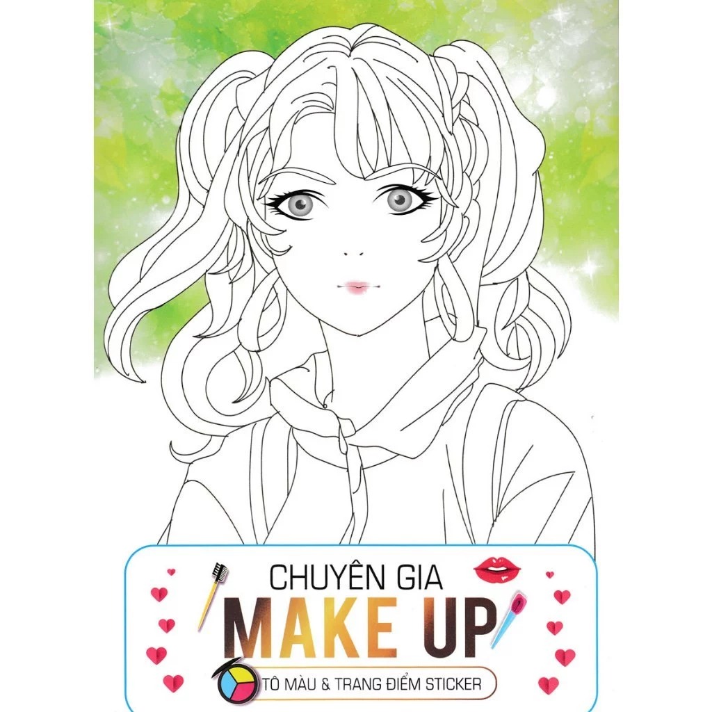 Bo
						
										
										Tu Sach Trang Diem - Than Tuong K-Pop - Tap 2 - Sticker Hinh Dan Trong Suot