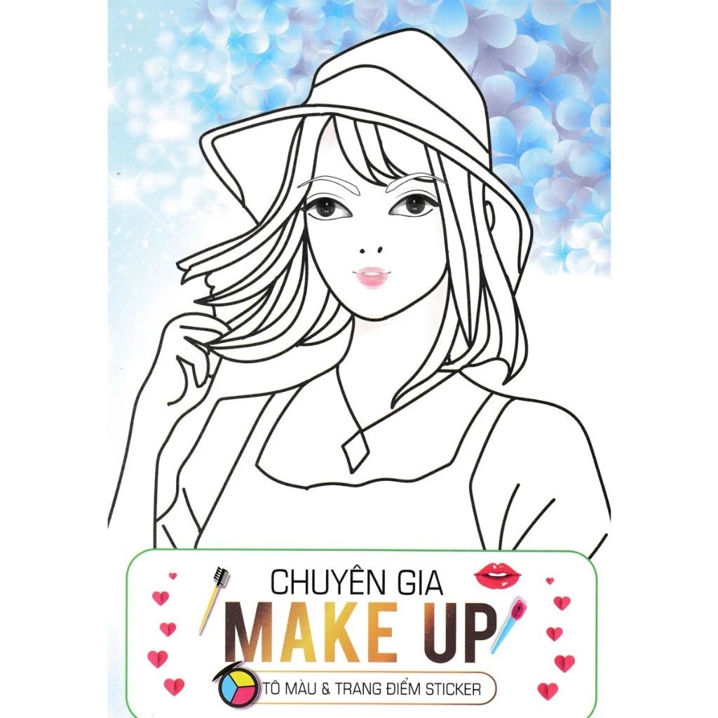 Bo
						
										
										Tu Sach Trang Diem - Than Tuong K-Pop - Tap 3 - Sticker Hinh Dan Trong Suot