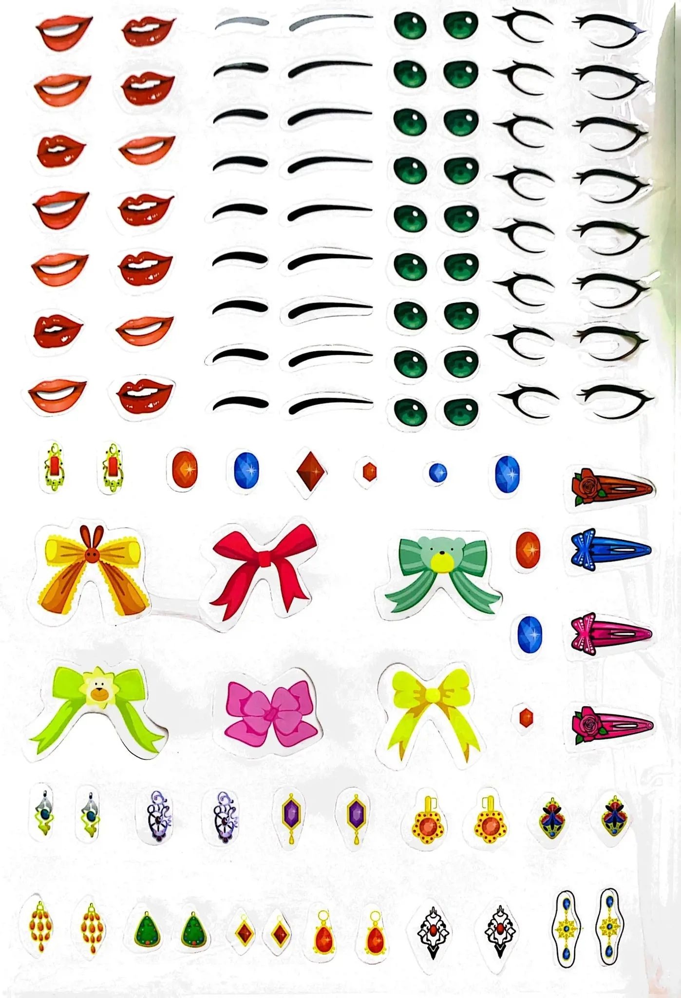 Bo
						
										
										Tu Sach Trang Diem - Than Tuong K-Pop - Tap 5 - Sticker Hinh Dan Trong Suot