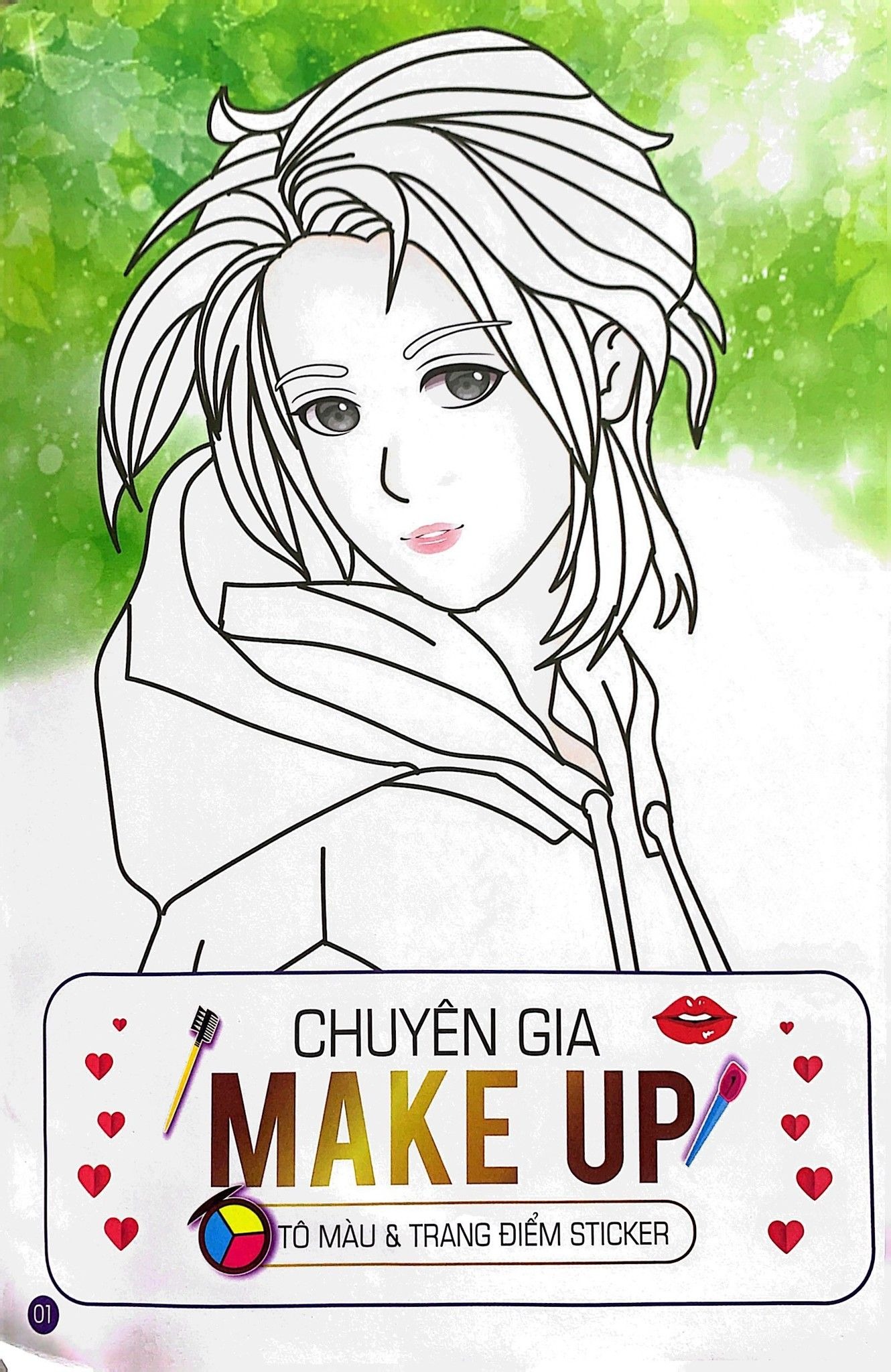 Bo
						
										
										Tu Sach Trang Diem - Than Tuong K-Pop - Tap 5 - Sticker Hinh Dan Trong Suot