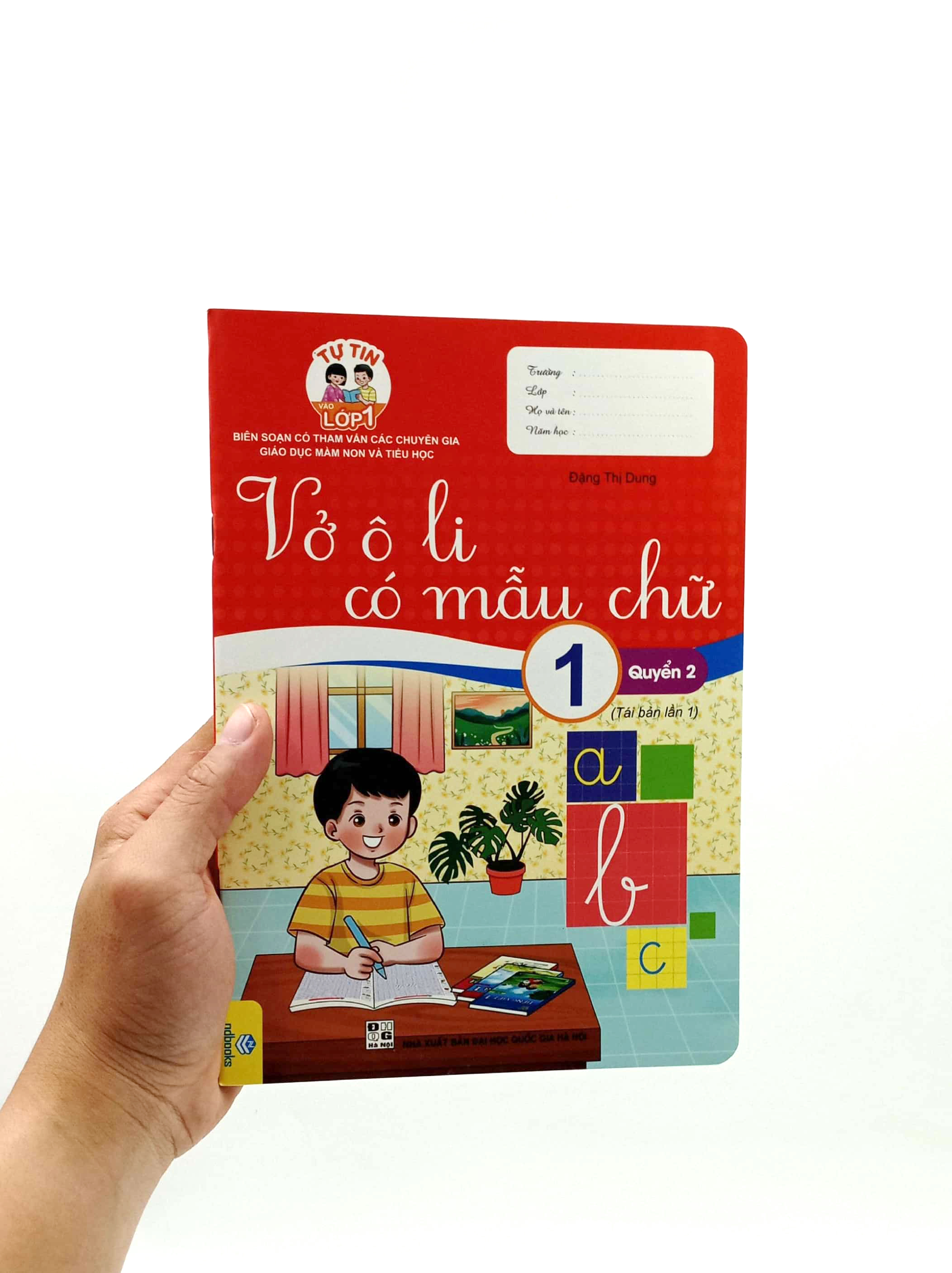 bộ tự tin vào lớp 1 - vở ô li có mẫu chữ lớp 1 - quyển 2 (tái bản 2023)