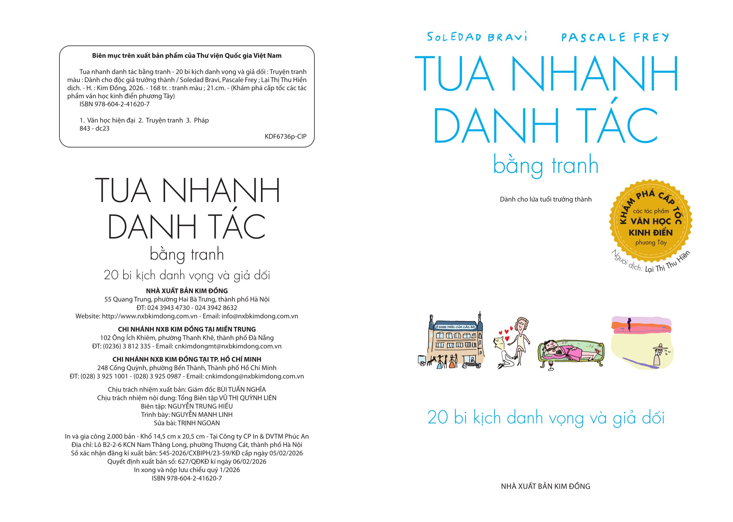 Bộ
						
										
										Tua Nhanh Danh Tác Bằng Tranh - 20 Bi Kịch Danh Vọng Và Giả Dối