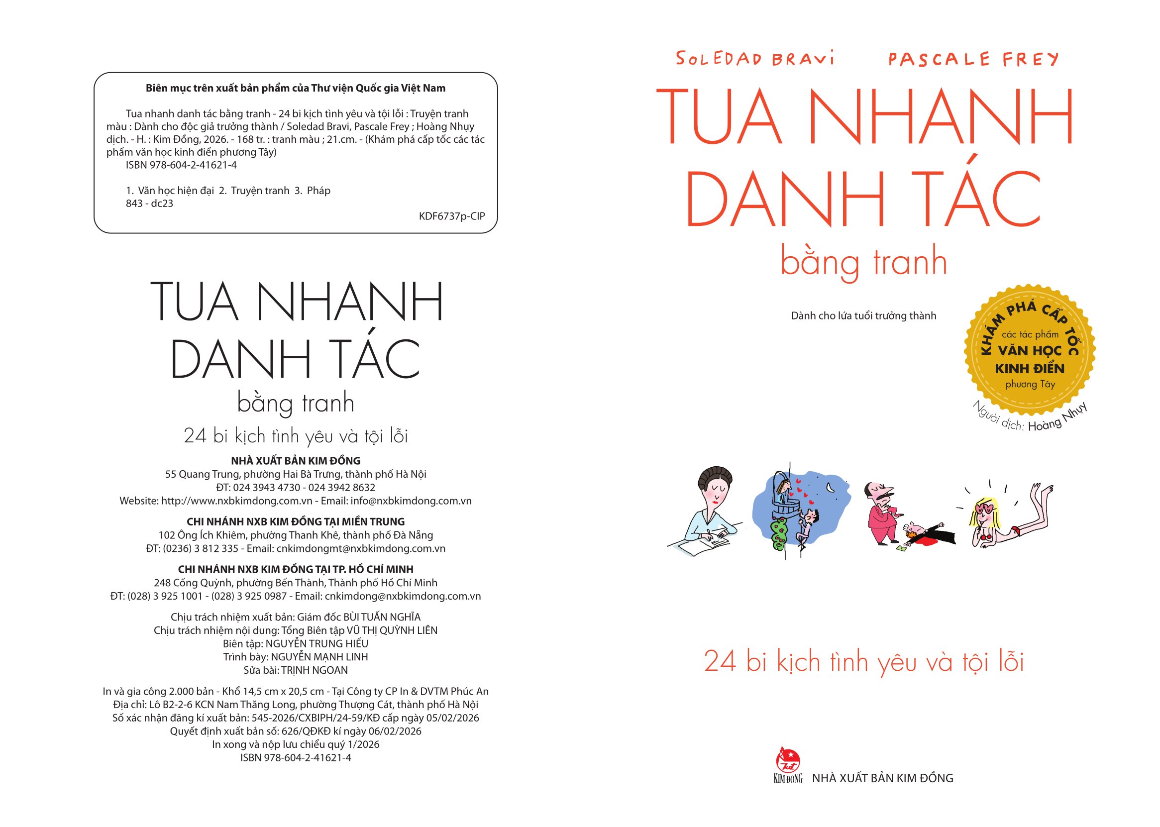 Bộ
						
										
										Tua Nhanh Danh Tác Bằng Tranh - 24 Bi Kịch Tình Yêu Và Tội Lỗi