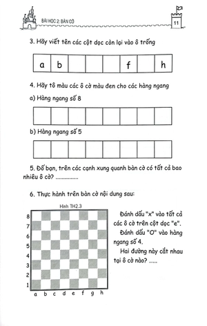 bộ từng bước chinh phục thế giới cờ vua - bài tập thực hành (tập 1) (tái bản2023)