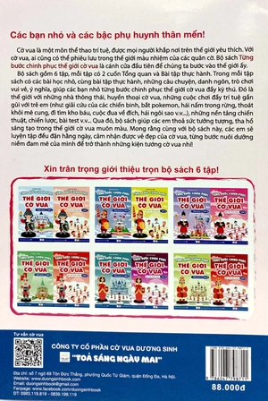 bộ từng bước chinh phục thế giới cờ vua - bài tập thực hành (tập 1) (tái bản2023)