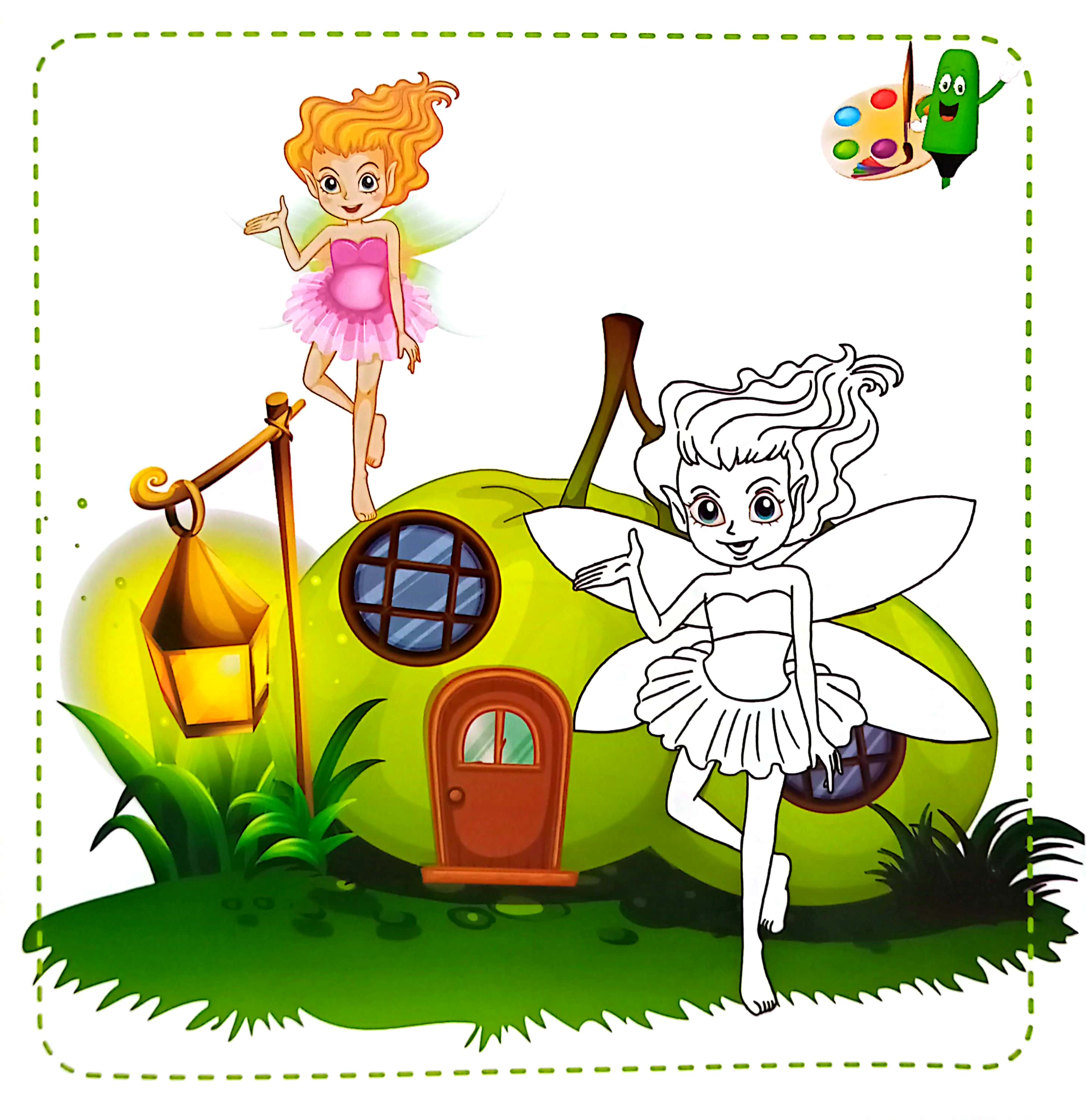 bộ tưởng tượng của bé gái - thế giới những nàng tiên (tập 1)