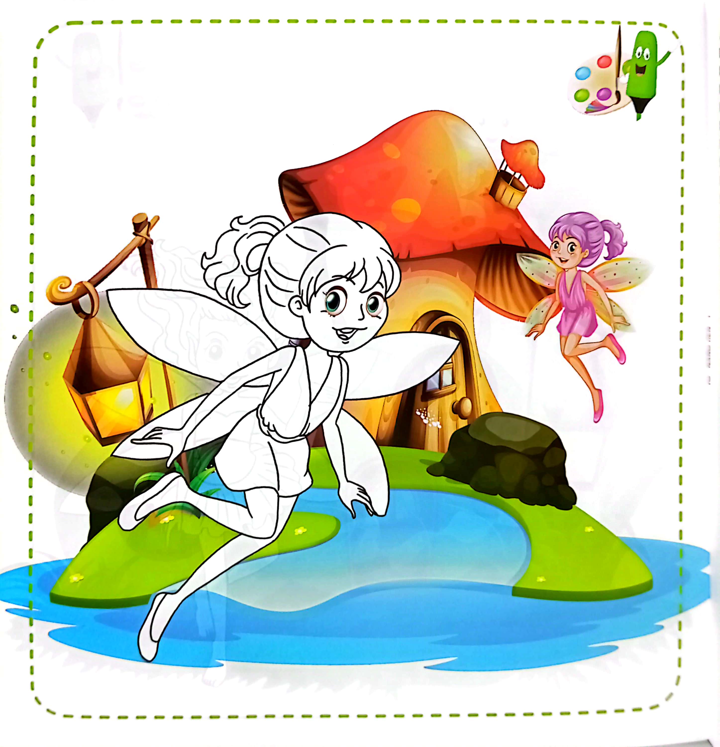 bộ tưởng tượng của bé gái - thế giới những nàng tiên (tập 1)