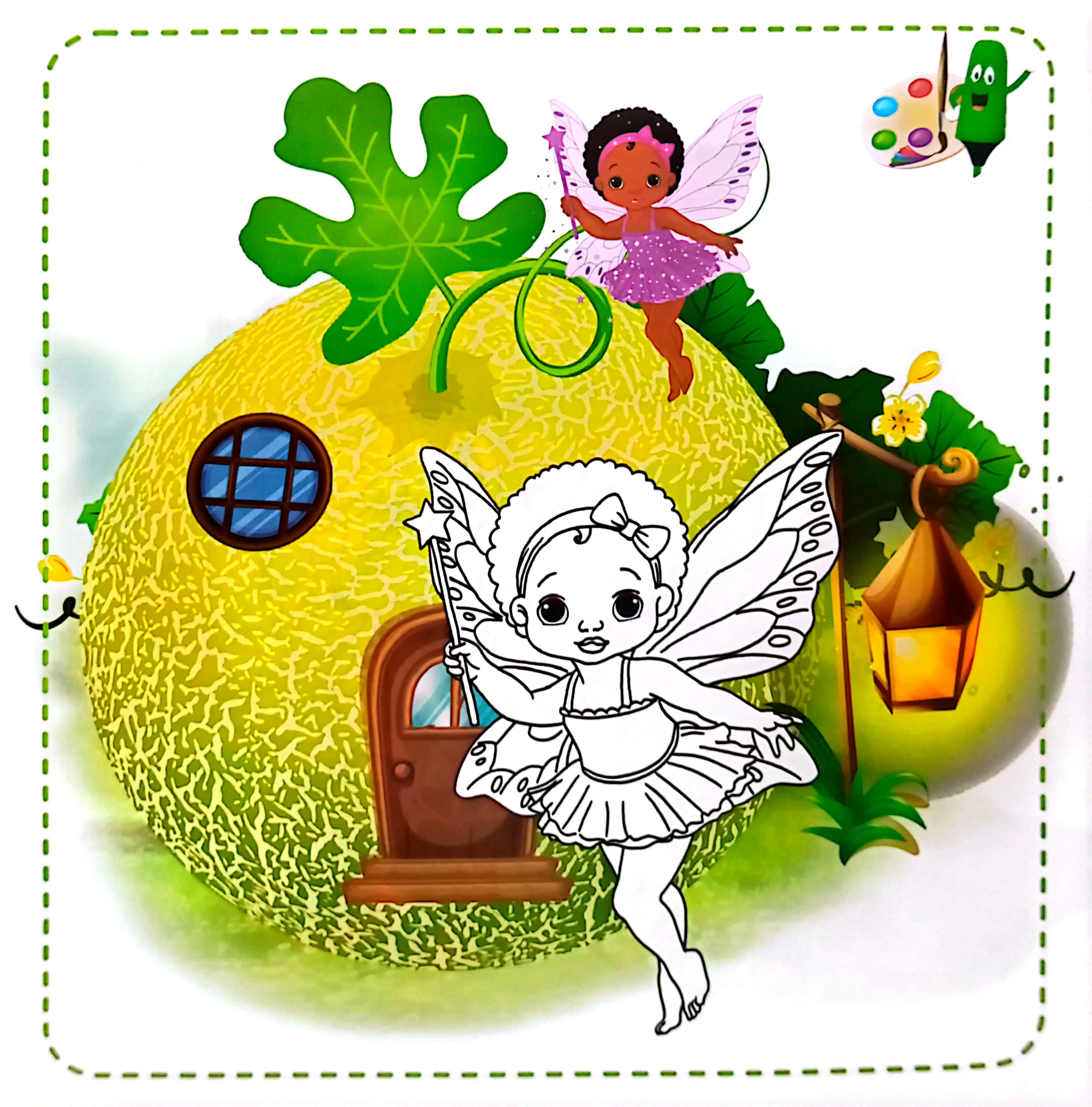 bộ tưởng tượng của bé gái - thế giới những nàng tiên (tập 1)