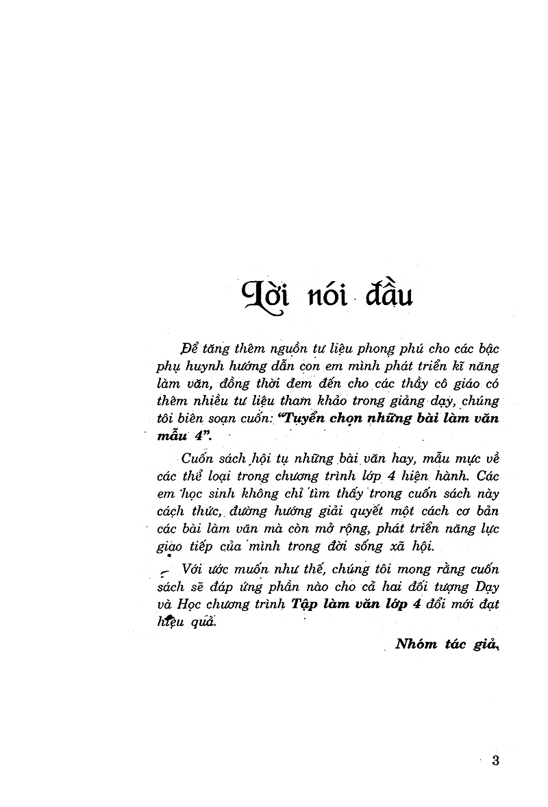 bộ tuyển chọn những bài làm văn mẫu 4