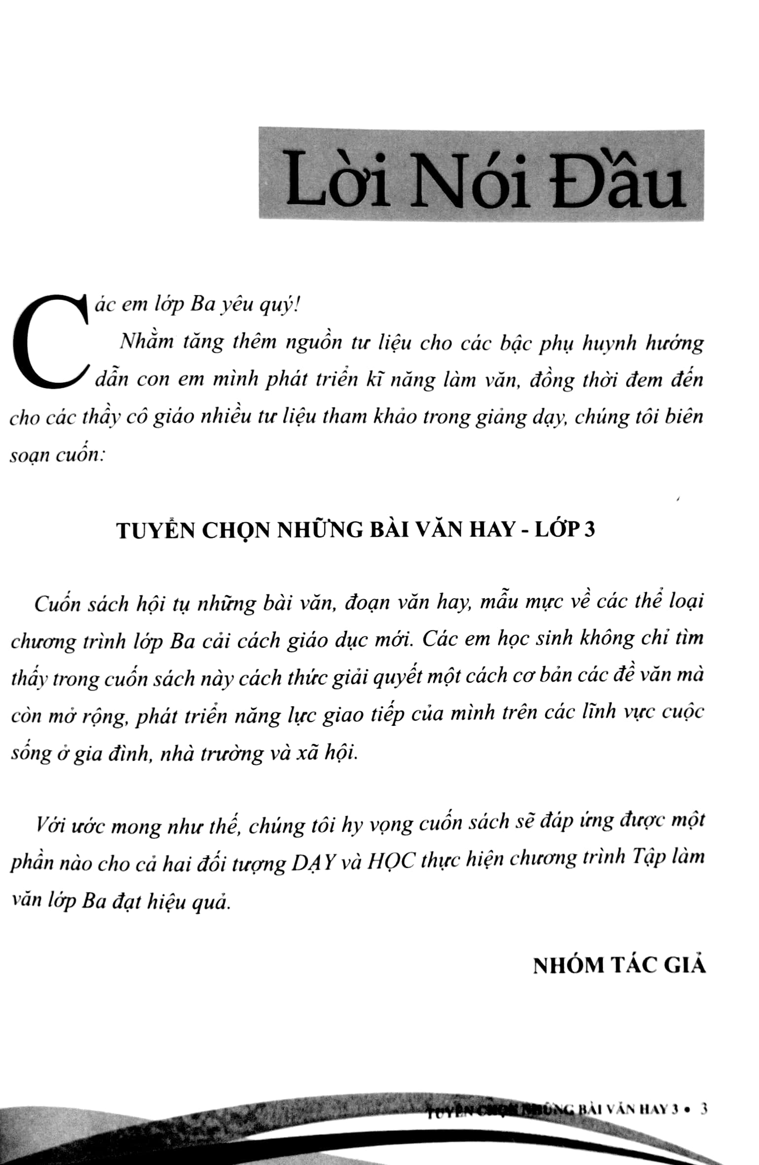 Bo
						
										
										Tuyen Chon Nhung Bai Van Hay 3 (Theo Chuong Trinh Giao Duc Pho Thong Moi)