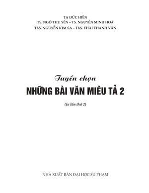 bộ tuyển chọn những bài văn miêu tả 2