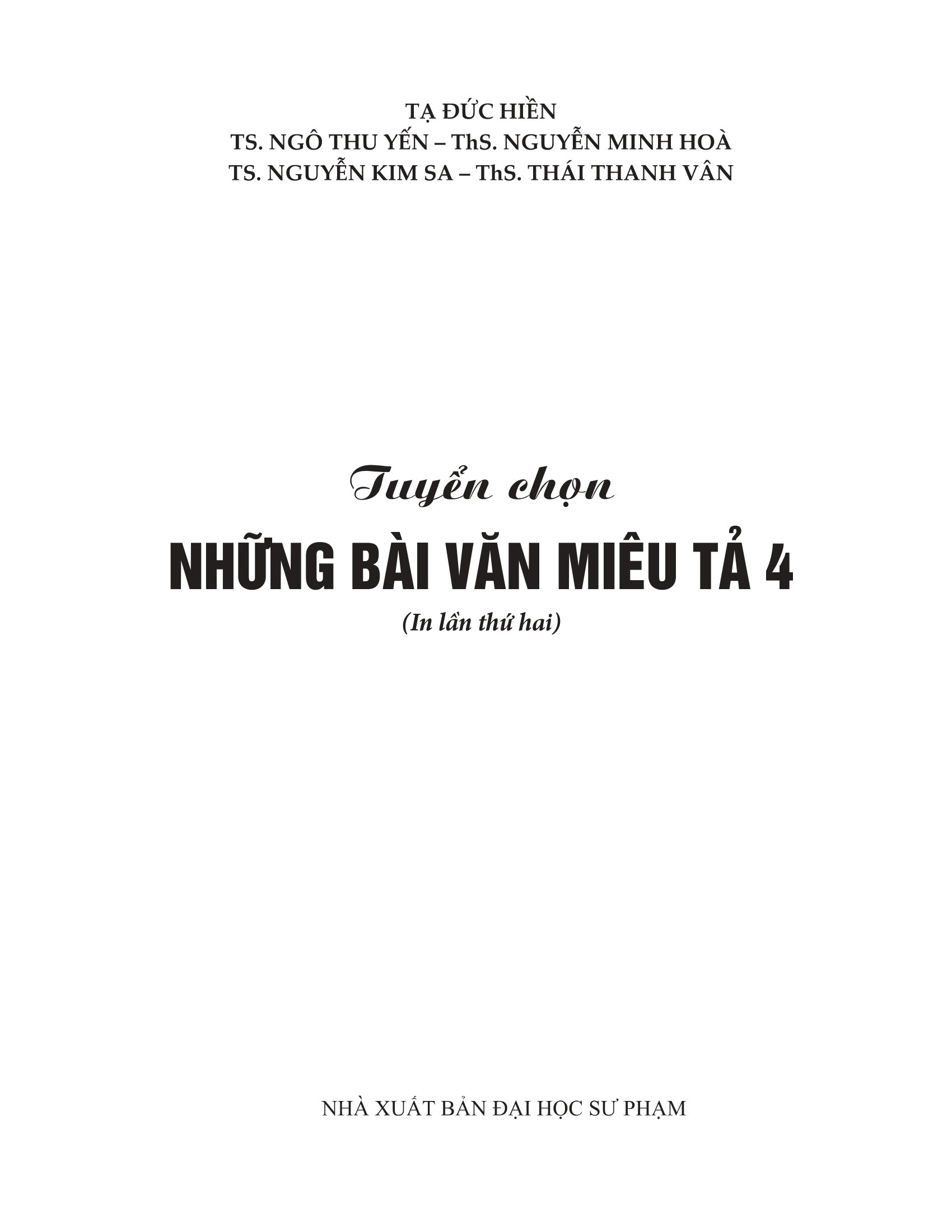 bộ tuyển chọn những bài văn miêu tả 4