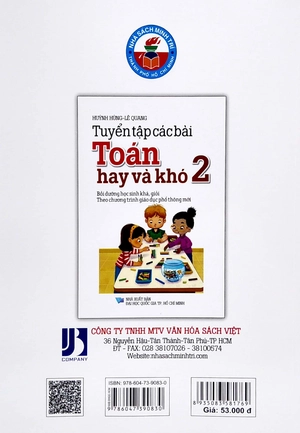 bộ tuyển tập các bài toán hay và khó 2 (bồi dưỡng học sinh khá, giỏi - theo chương trình gdpt mới)