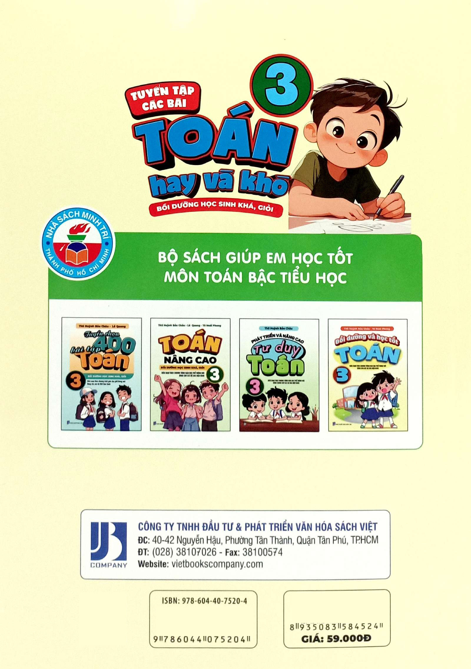 Bo
						
										
										Tuyen Tap Cac Bai Toan Hay Va Kho 3 - Boi Duong Hoc Sinh Kha, Gioi