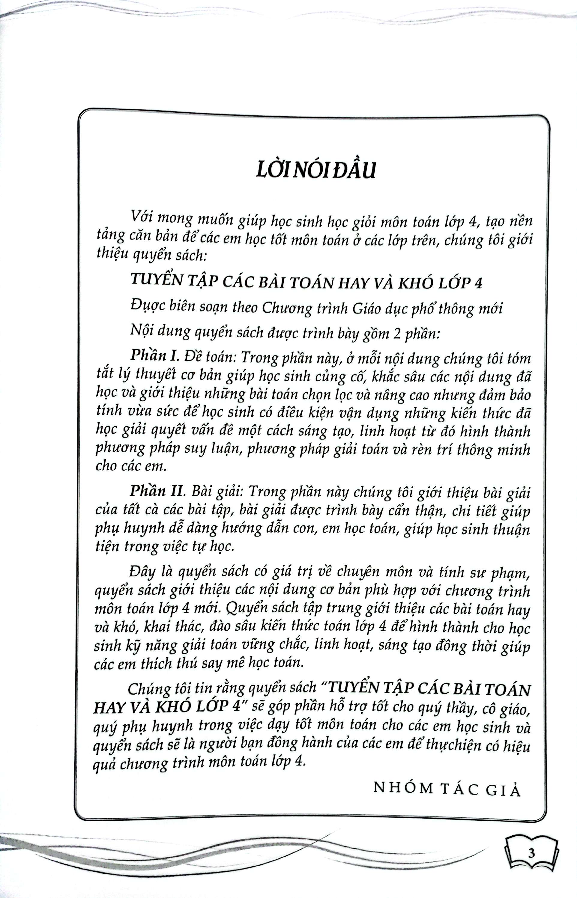 Bo
						
										
										Tuyen Tap Cac Bai Toan Hay Va Kho 4 - Boi Duong Hoc Sinh Kha, Gioi